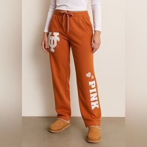 Victoria’s Secret Y2K wide leg Texas longhorns sweatpants women’s size medium